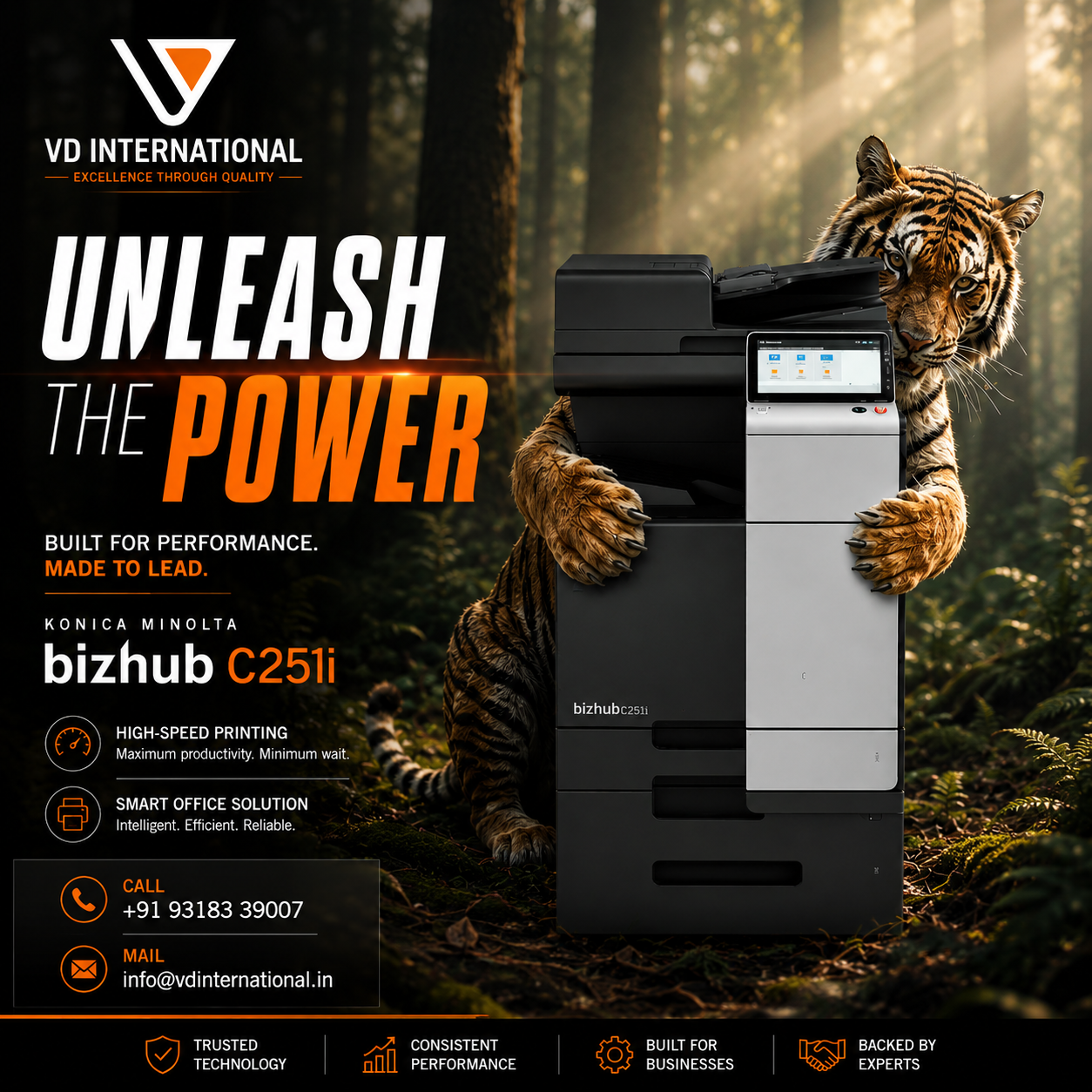 Why the Konica Minolta bizhub C251i is the Smart Choice for Modern Businesses